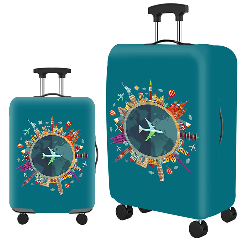 Penutup Koper Perjalanan Baru, - Waterproof Suitcase Cover Protector ulasan dan harga