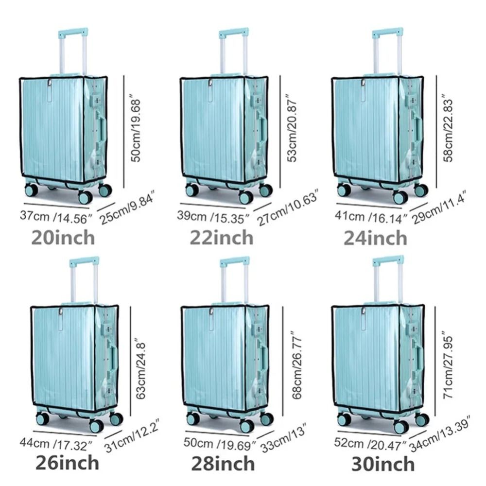 Pelindung Koper Perjalanan Bar - Waterproof Suitcase Cover Protector ulasan dan harga