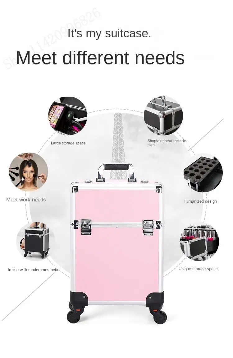 Koper Troli Profesional Kapasi - Luggage ulasan dan harga
