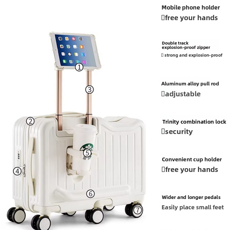 Koper Anak Desain Terbaru, Bis - Spinner Wheel Rolling Suitcase 20 Inch ulasan dan harga
