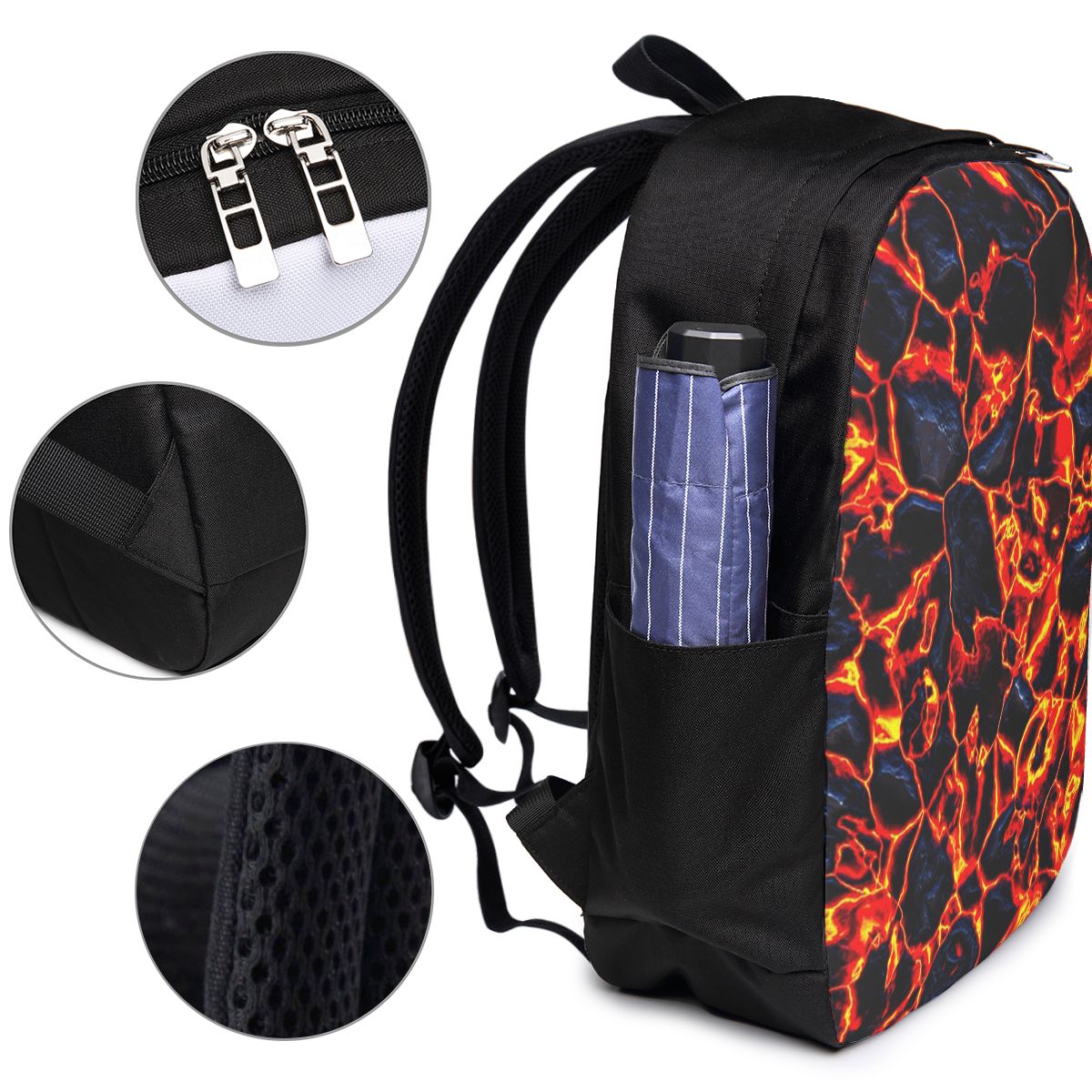 Tas Ransel Magma Volcano Lava  - Travel Bags ulasan dan harga