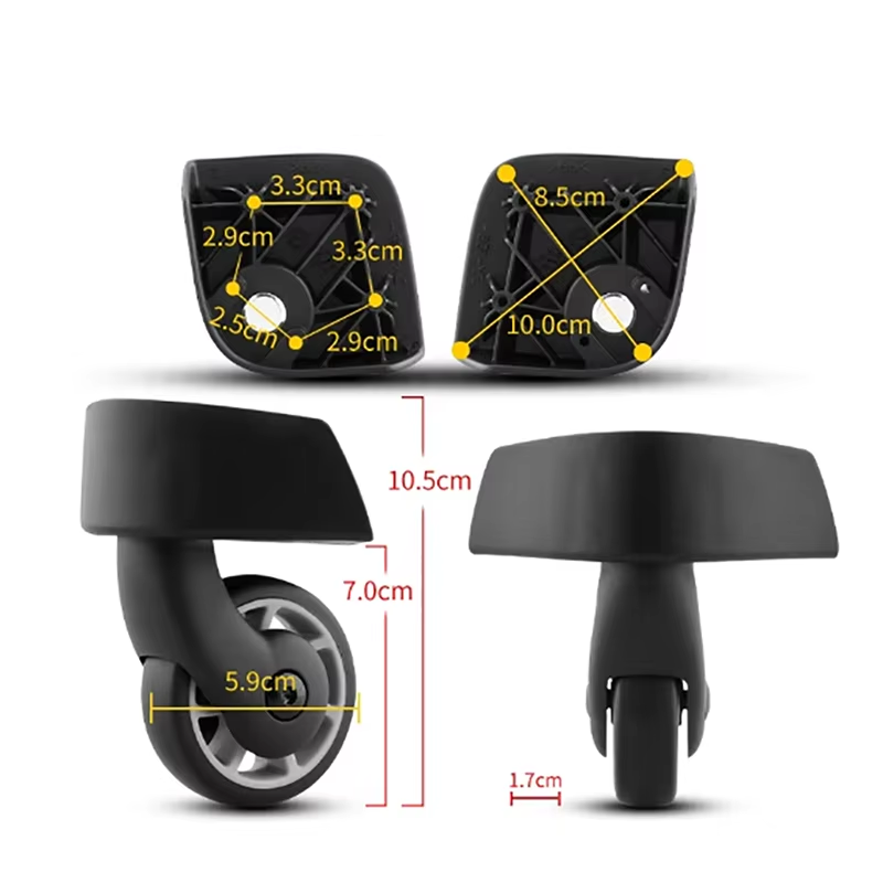 Kit Pengganti Roda Senyap untu - Silent Replacement Luggage Wheels ulasan dan harga