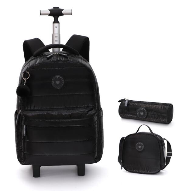 Tas Ransel Sekolah Beroda 18 i - Foldable Rolling Luggage Bag ulasan dan harga