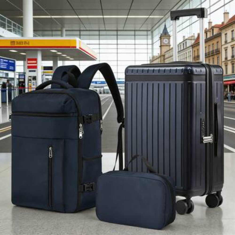 Set Koper 3 Buah Ukuran 20 Inc - Spinner Wheel Rolling Suitcase 20 Inch ulasan dan harga