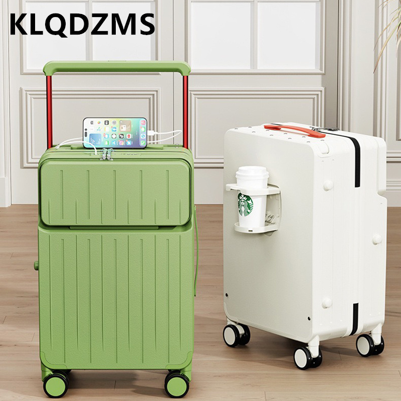 KLQDZMS Koper Laptop 24 Inci d - Front Opening Laptop Luggage 24 Inch ulasan dan harga
