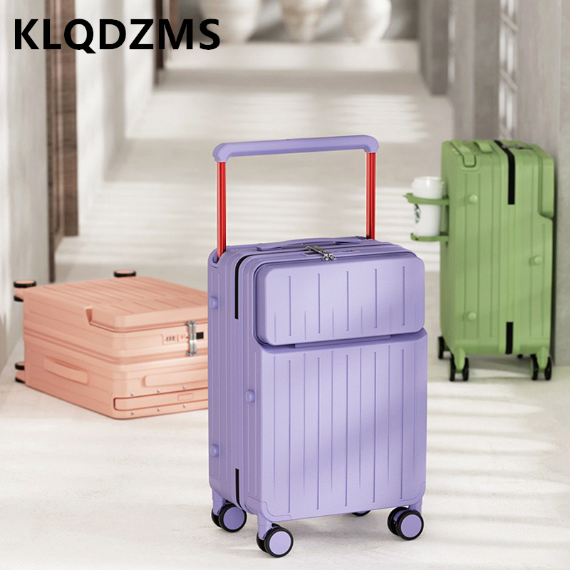 KLQDZMS Koper Laptop 24 Inci d - Front Opening Laptop Luggage 24 Inch ulasan dan harga