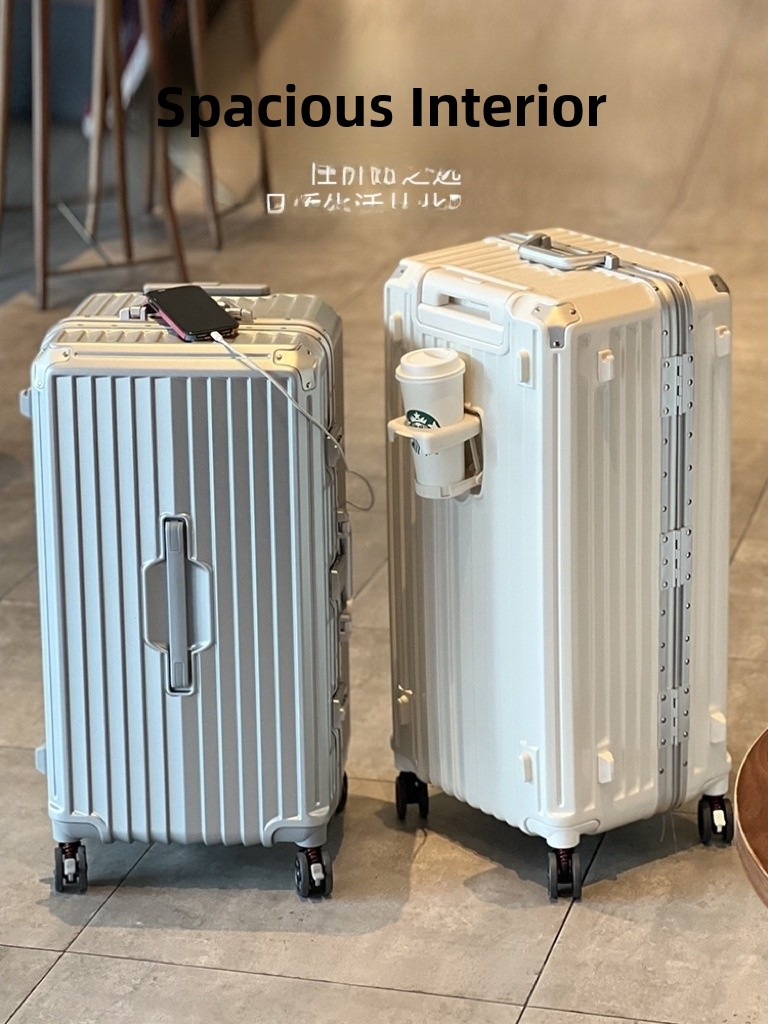 Koper Aluminium 20 Inch dengan - Aluminum Frame Carry On Luggage ulasan dan harga