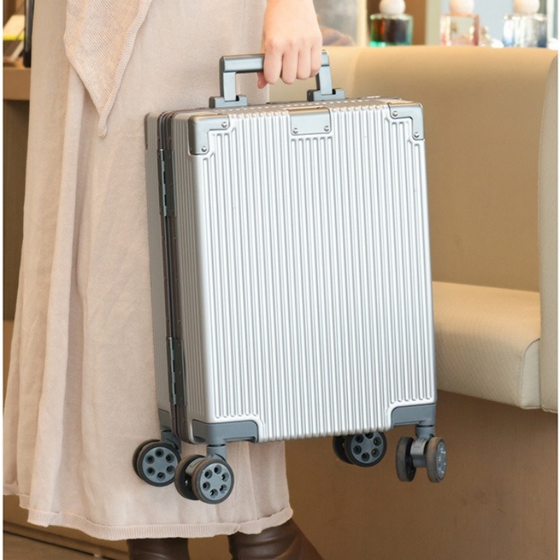 Koper Kabin Mini Ringan 16 inc - Aluminum Frame Carry On Luggage ulasan dan harga