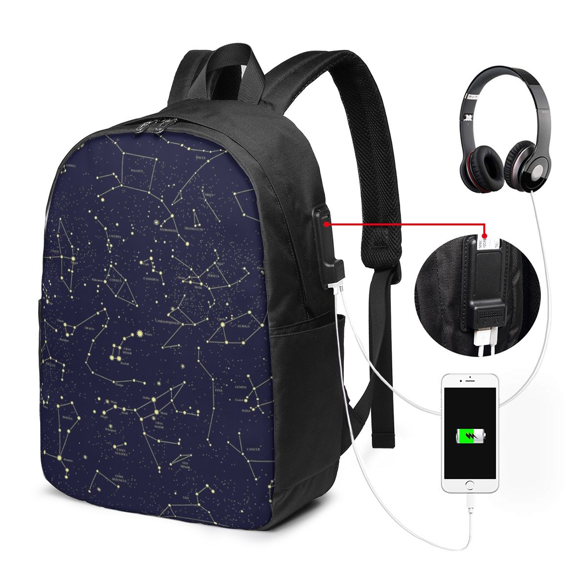 Langit Malam Bintang Langit Em - Travel Bags ulasan dan harga