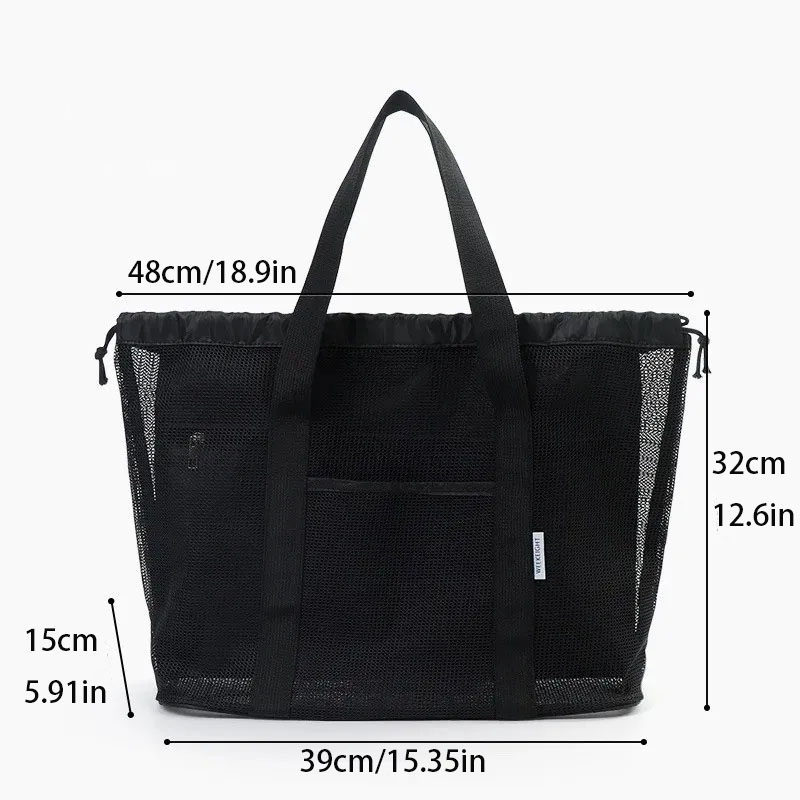Tas Pantai Kapasitas Besar den - Cosmetic Bags ulasan dan harga