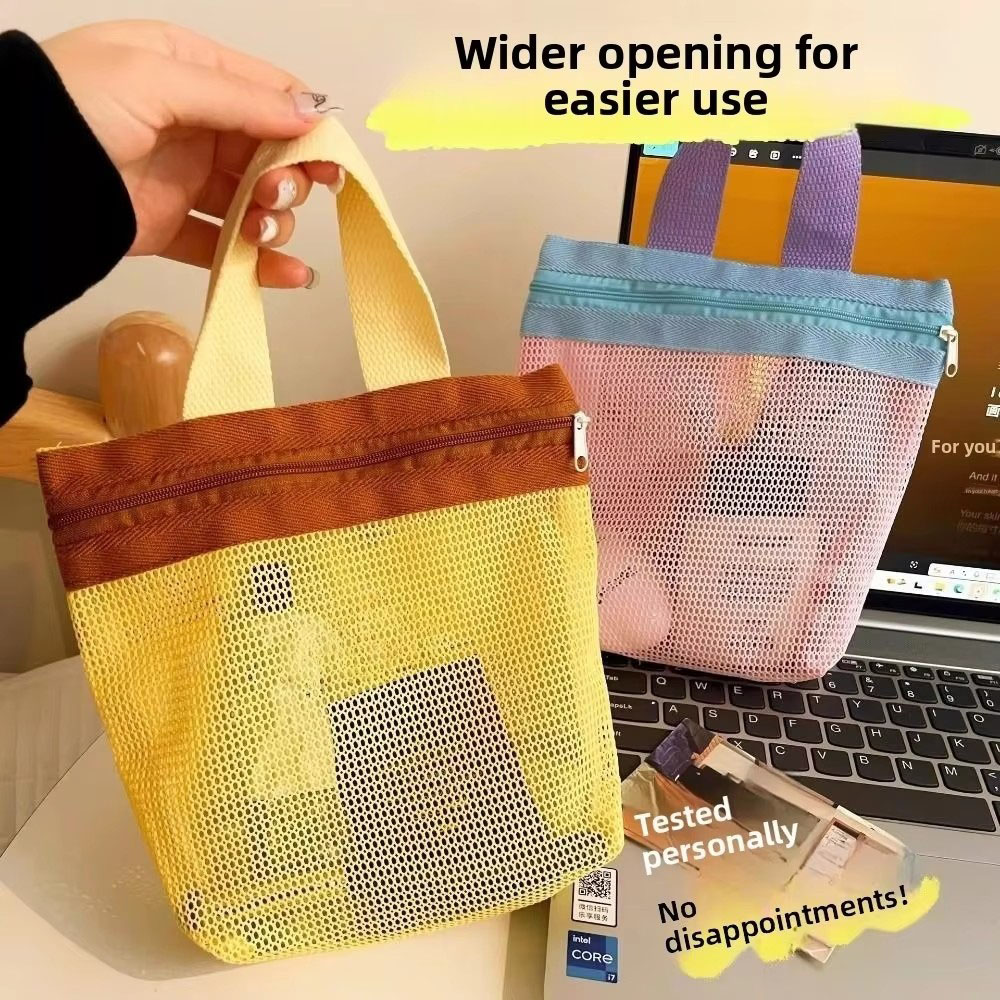 Tas Perlengkapan Mandi Transpa - Cosmetic Bags ulasan dan harga