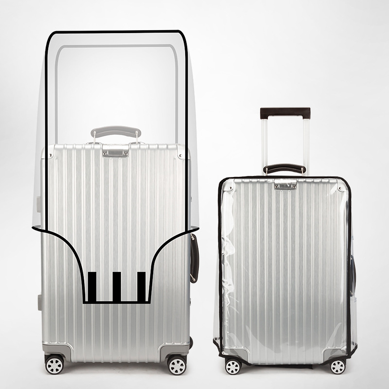 Penutup Pelindung Bagasi Pvc T - Luggage Protective Cover Transparent ulasan dan harga