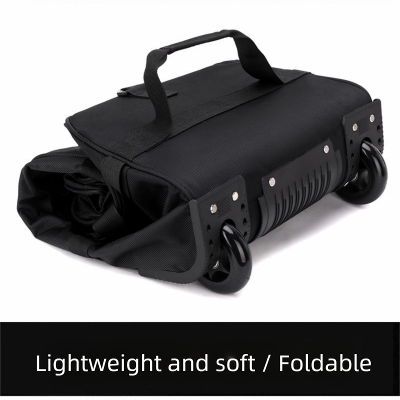 Tas Ransel Beroda Tugas Berat  - Foldable Rolling Luggage Bag ulasan dan harga