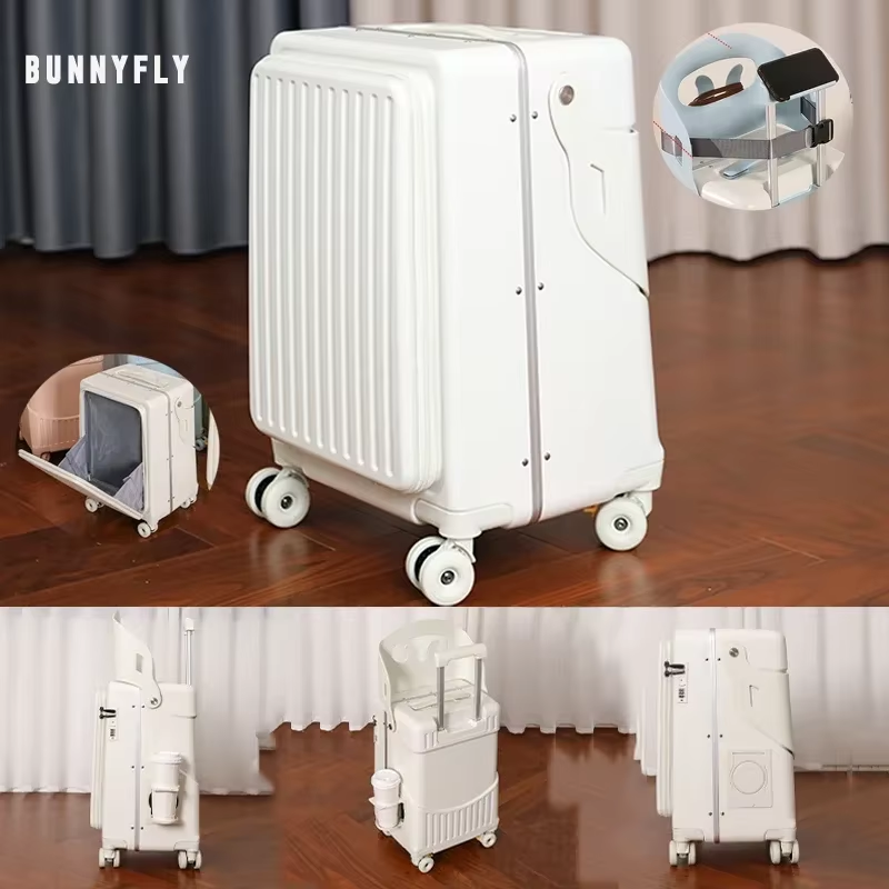 BunnyFly Koper Jinjing Peganga - Aluminum Frame Carry On Luggage ulasan dan harga
