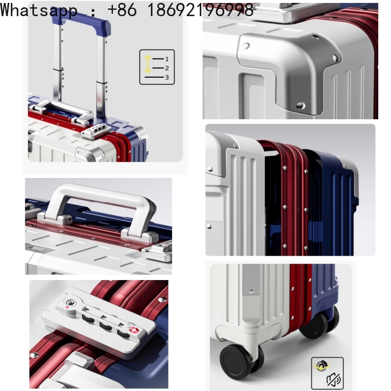 Koper 18 inci, Tas Jinjing, Ko - Aluminum Frame Carry On Luggage ulasan dan harga