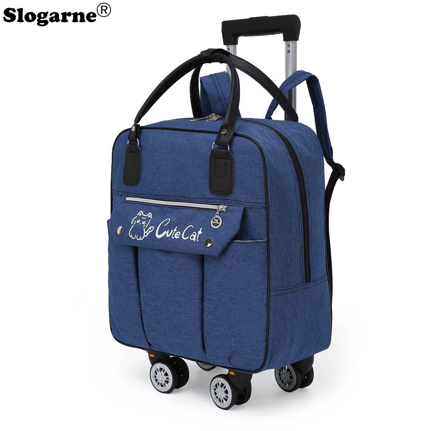 Tas Travel Kapasitas Besar Tro - Foldable Rolling Luggage Bag ulasan dan harga