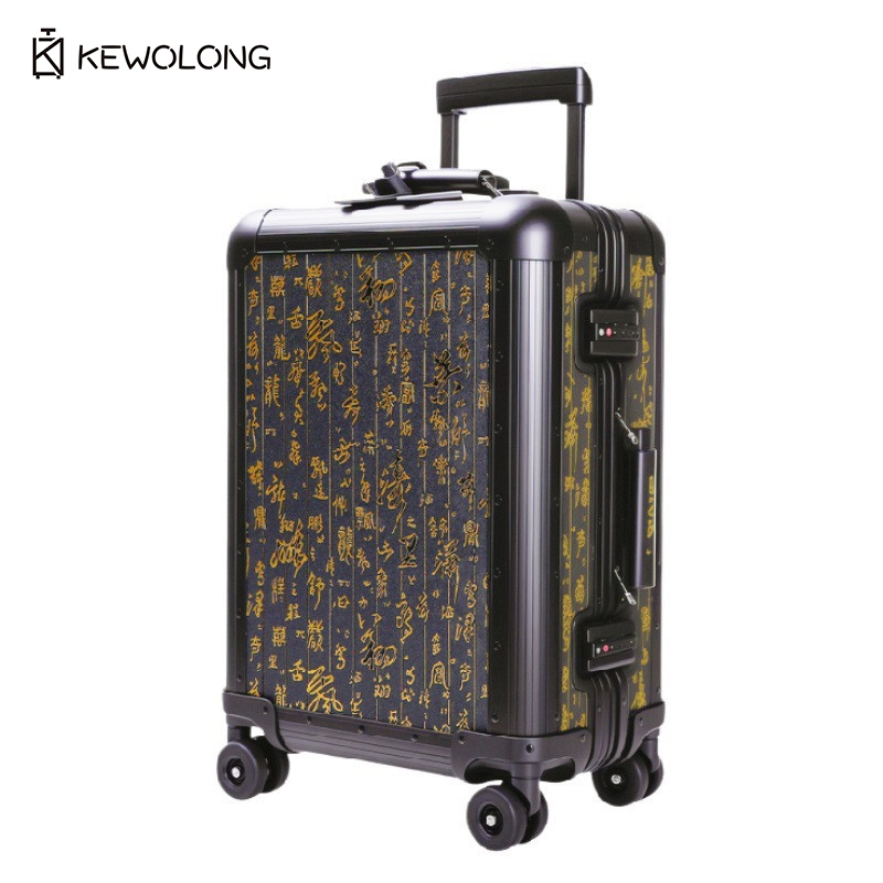 Koper Spinner Paduan Aluminium - Spinner Wheel Rolling Suitcase 20 Inch ulasan dan harga