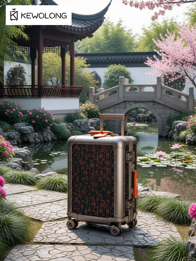 Koper Spinner Paduan Aluminium - Spinner Wheel Rolling Suitcase 20 Inch ulasan dan harga
