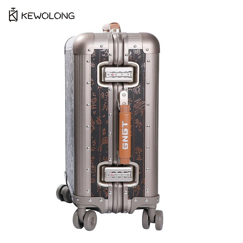 Koper Spinner Paduan Aluminium - Spinner Wheel Rolling Suitcase 20 Inch ulasan dan harga