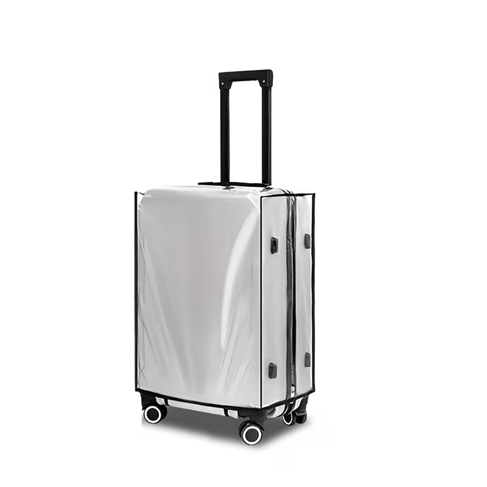 Penutup Bagasi Transparan - Pe - Luggage Protective Cover Transparent ulasan dan harga