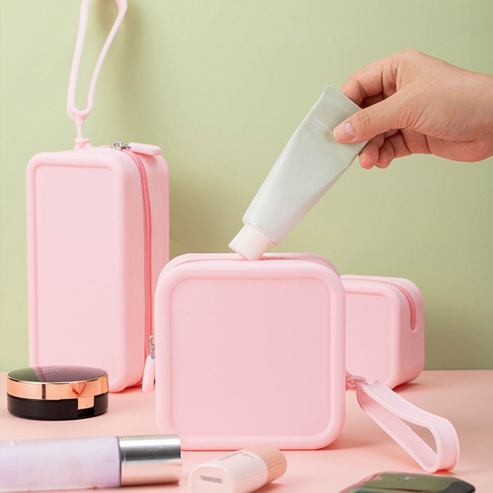 Dompet Koin Silikon Portabel K - Cosmetic Bags ulasan dan harga