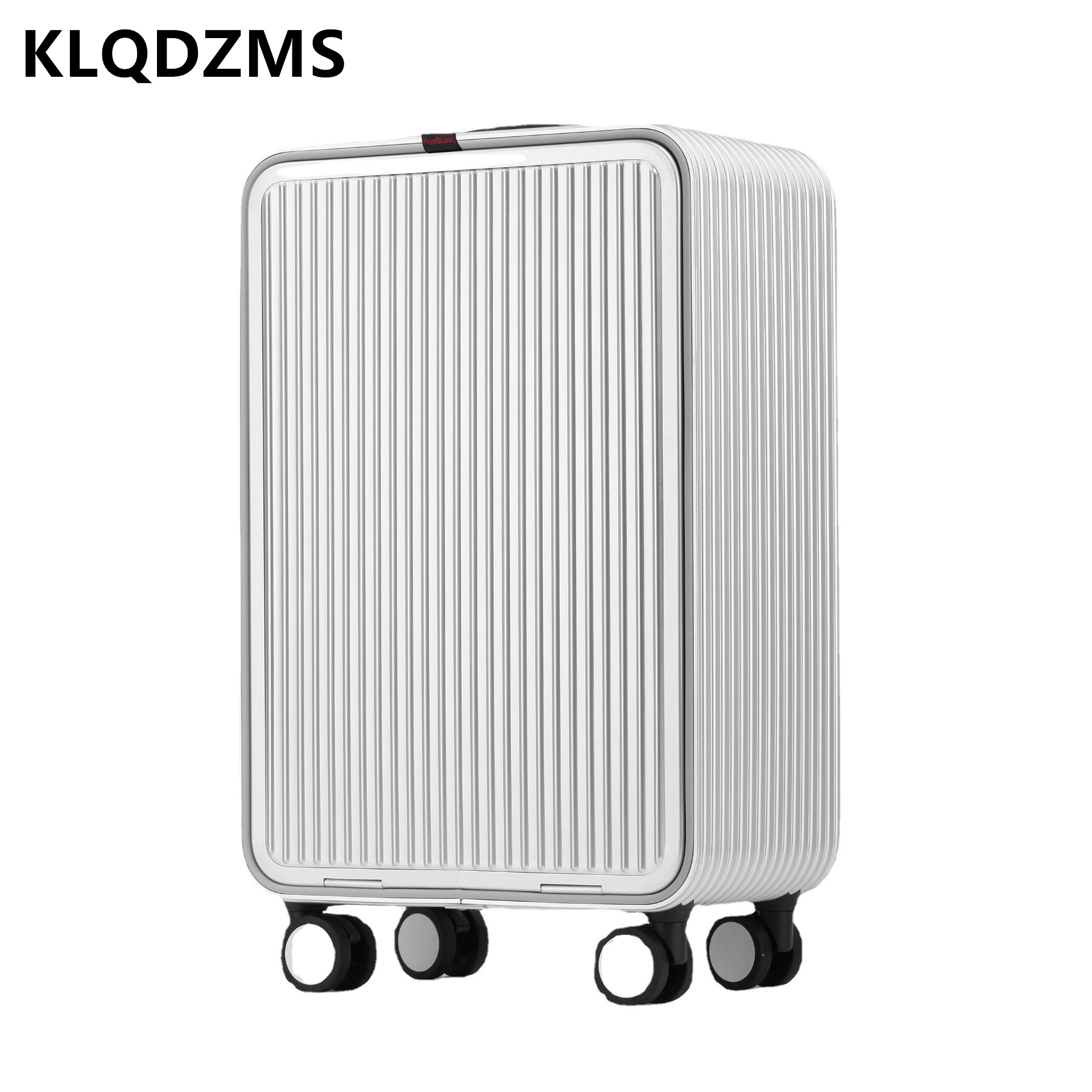 KLQDZMS Bagasi Semua Aluminium - Front Opening Laptop Luggage 24 Inch ulasan dan harga