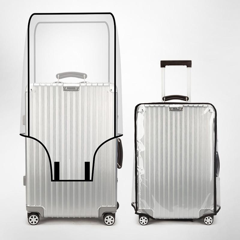Penutup Koper Transparan Anti  - Luggage Protective Cover Transparent ulasan dan harga