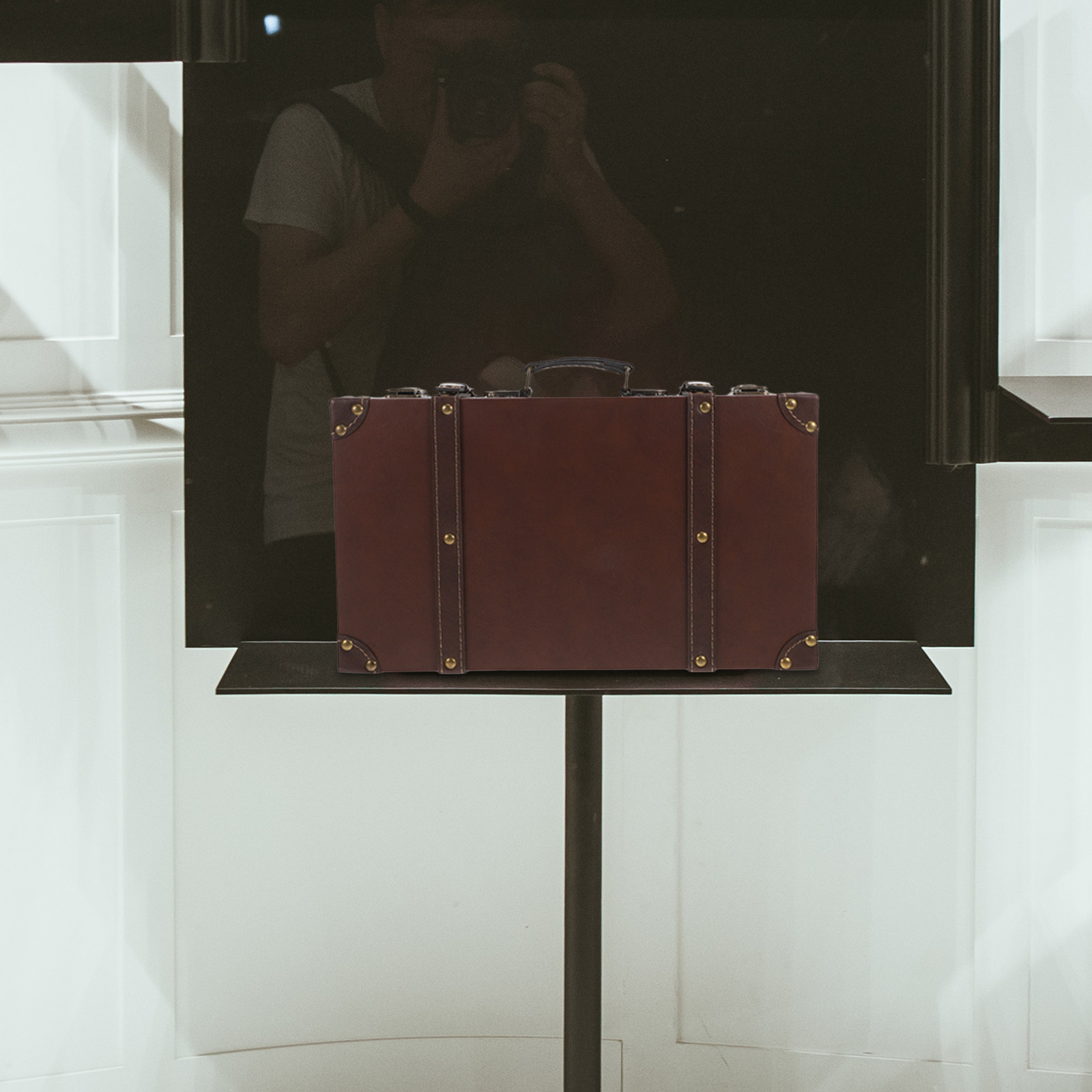 Koper Gaya Vintage Desain Ingg - Retro Vintage Trunk Suitcase ulasan dan harga