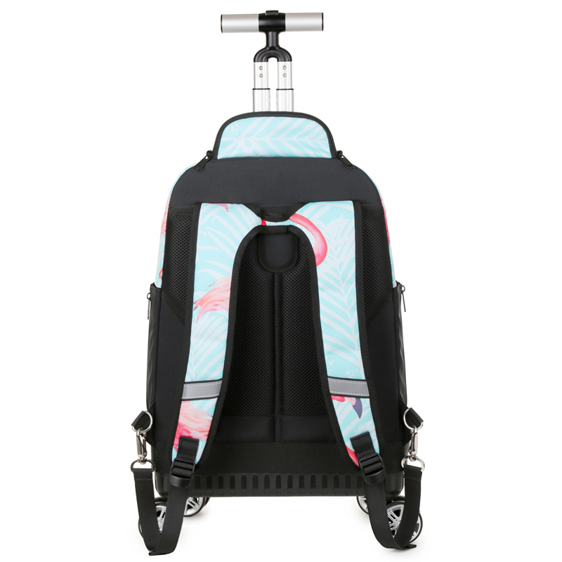 Ransel Bergulir dengan Roda Pe - Foldable Rolling Luggage Bag ulasan dan harga