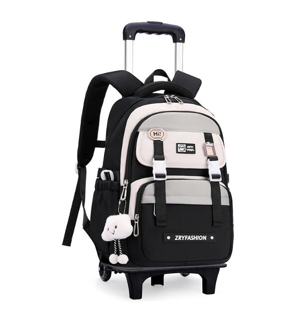 Tas Ransel Travel Rolling Lugg - Foldable Rolling Luggage Bag ulasan dan harga