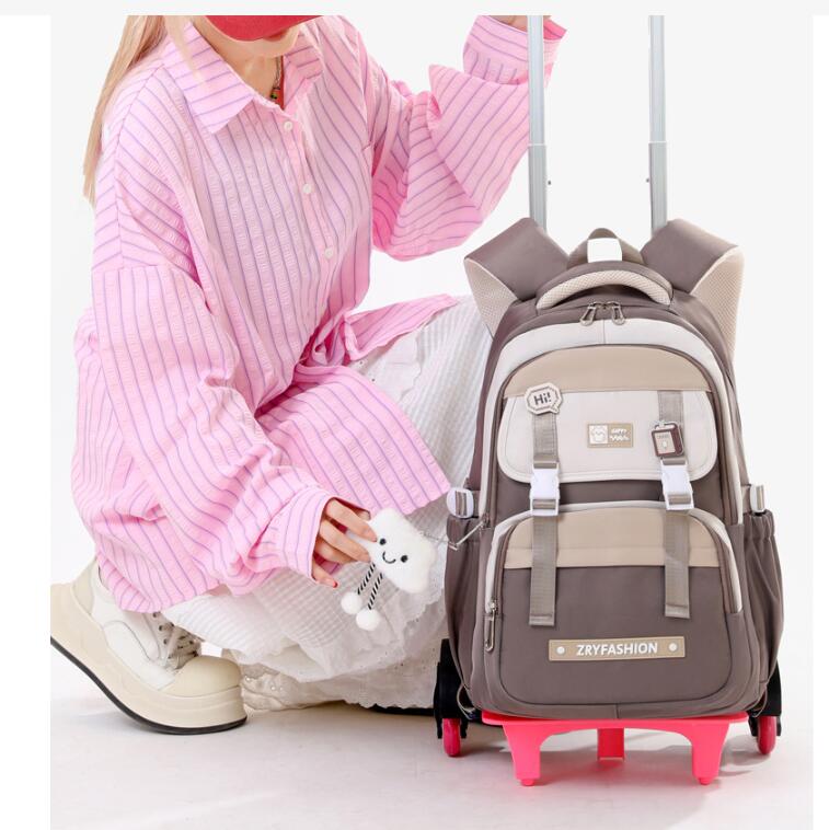 Tas Ransel Travel Rolling Lugg - Foldable Rolling Luggage Bag ulasan dan harga