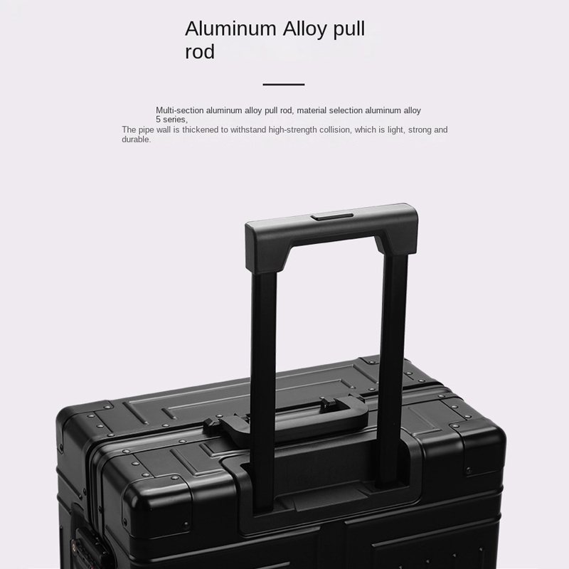 Koper Aluminium 20/24/26/28 In - Spinner Wheel Rolling Suitcase 20 Inch ulasan dan harga