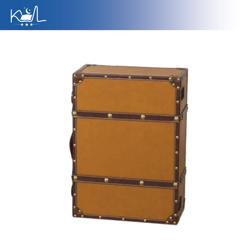 Kotak Penyimpanan Koper Dekora - Retro Vintage Trunk Suitcase ulasan dan harga