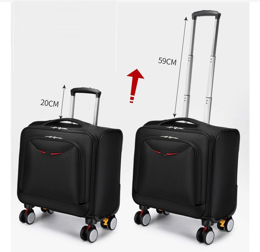 Koper berpergian 18 inci untuk - Spinner Wheel Rolling Suitcase 20 Inch ulasan dan harga