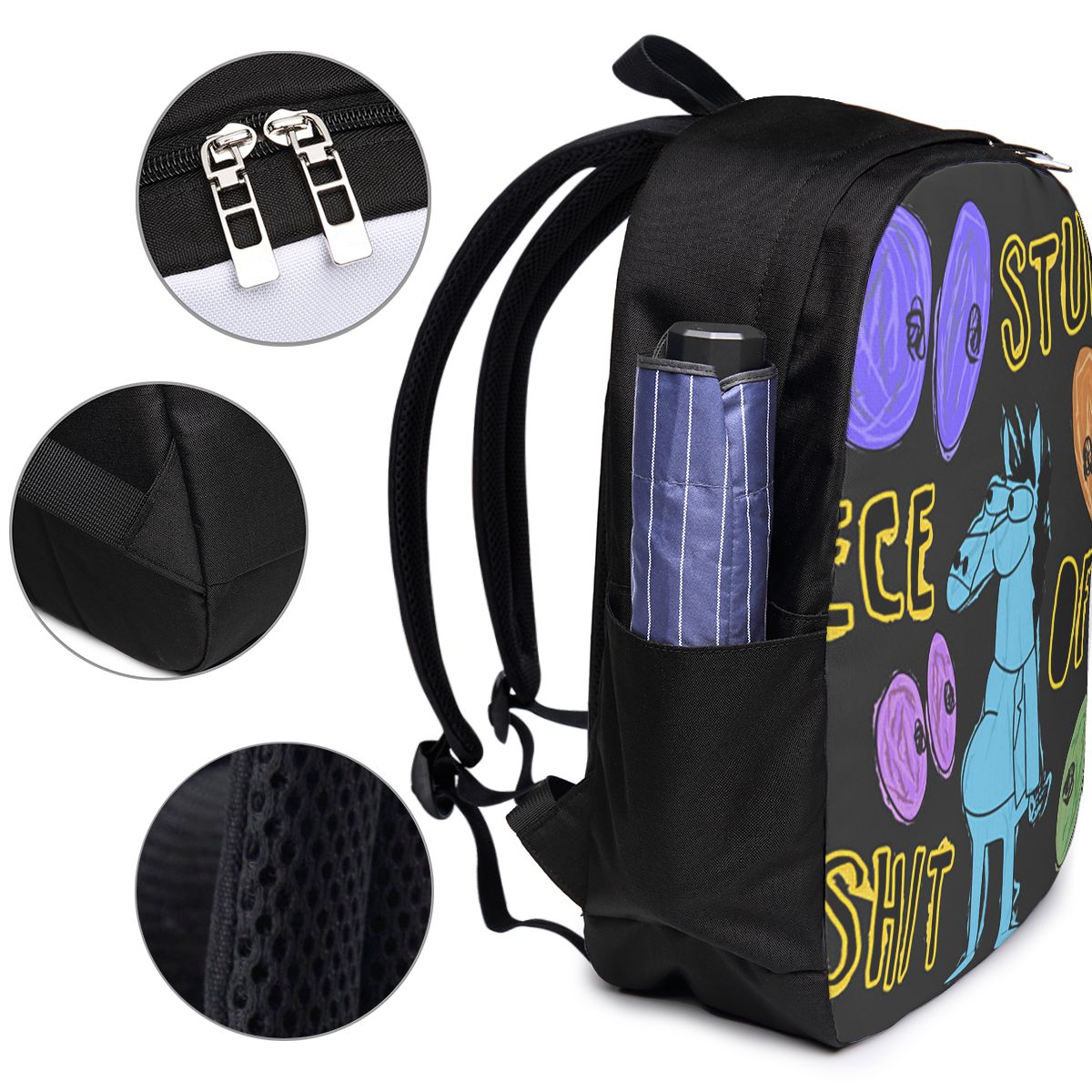 Kartun Bojack Horseman Stupid  - Travel Bags ulasan dan harga