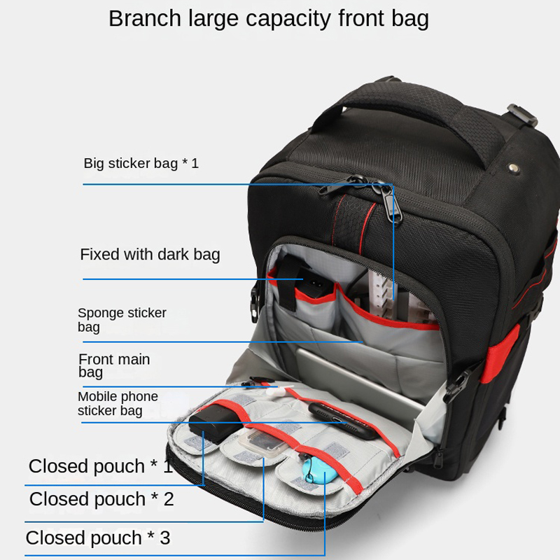 Tas Ransel Fotografi Trolley P - Foldable Rolling Luggage Bag ulasan dan harga