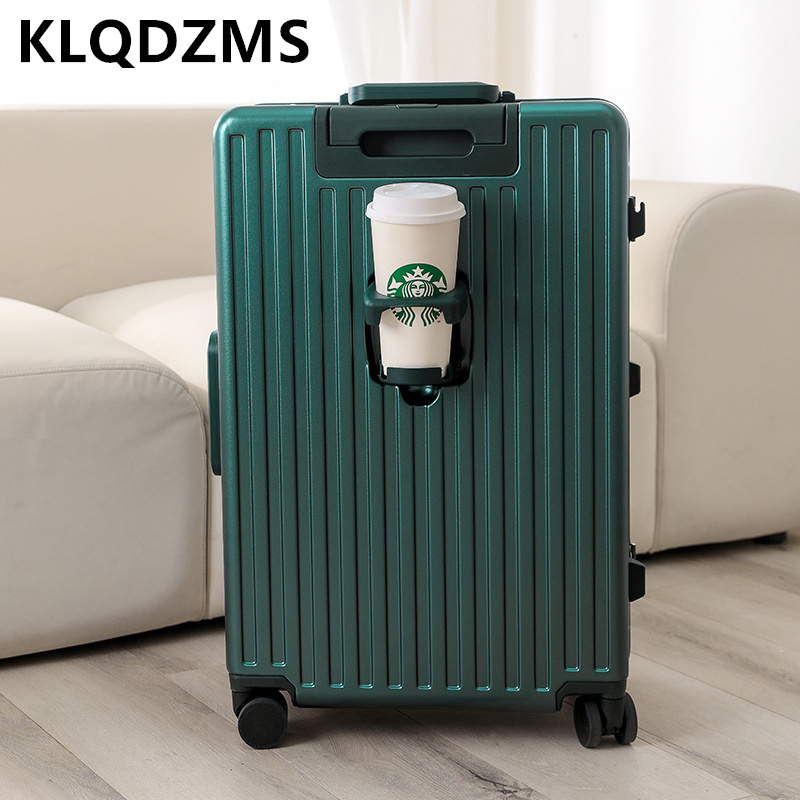 KLQDZMS Koper Perjalanan Gengg - Front Opening Laptop Luggage 24 Inch ulasan dan harga