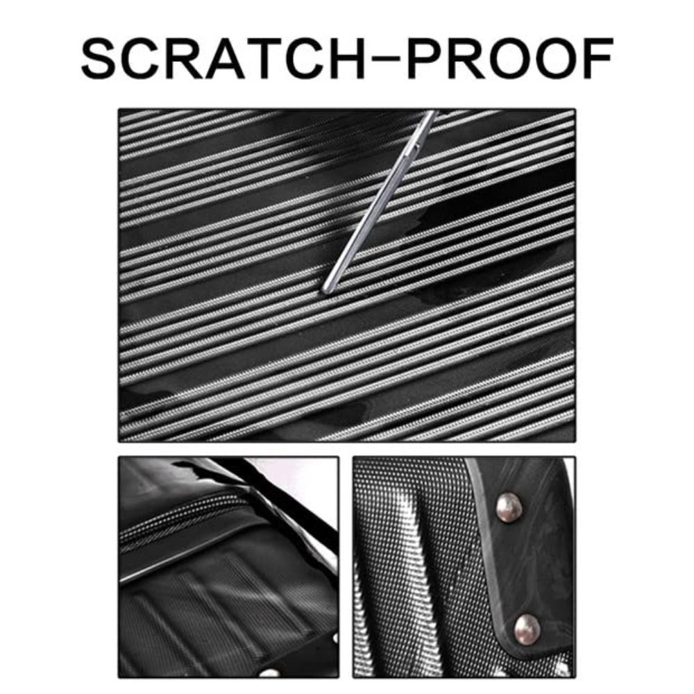 Penutup Koper Transparan PVC T - Waterproof Suitcase Cover Protector ulasan dan harga